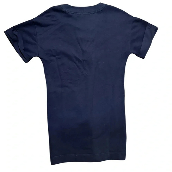 NWT Malene Birger Navy Bluer Rope Tie Shirt Dress x-Small - Picture 6 of 9